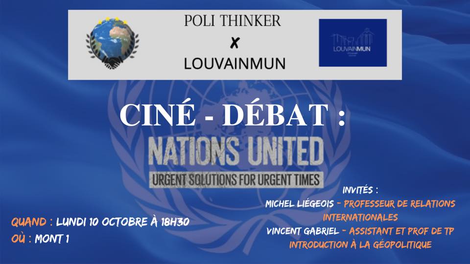 Ciné-débat : Nations United : urgent solutions for urgent times