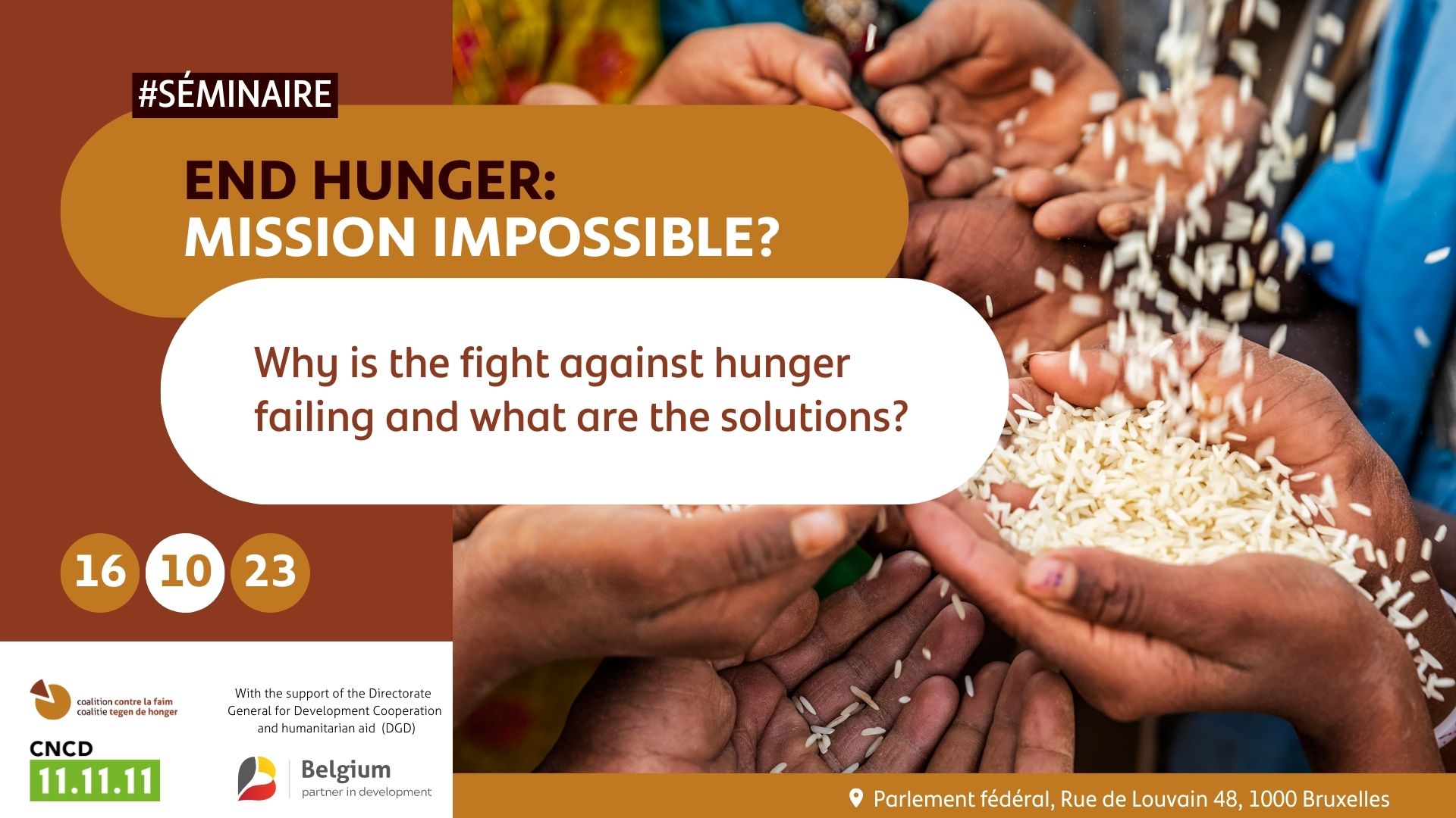 La fin de la faim: mission impossible?