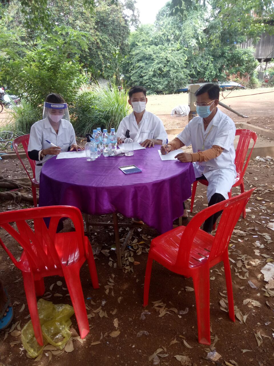 Centre de santé au Cambodge